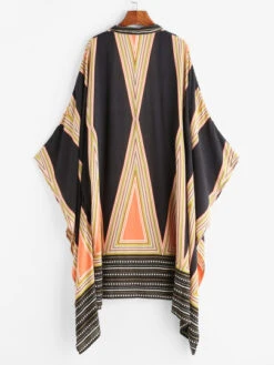 SHEIN Geo Print Kimono