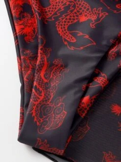 4pack Halter Bikini Swimsuit With Dragon Print Mesh Cover Up -Shein Clothing Store 1620608960db9823ce815cd5606ef92f20088a9190 thumbnail 405x552