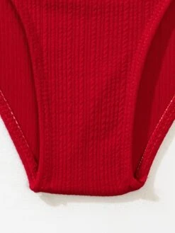 Plain Textured Ruffle Trim One Piece Swimsuit -Shein Clothing Store 162787136757d6f1603358f948e2b55ecce87a369a thumbnail 405x552