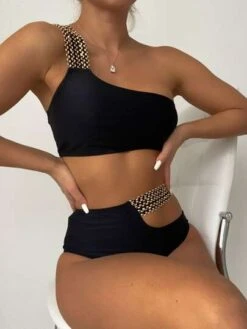 Cut-out One Shoulder Bikini Swimsuit -Shein Clothing Store 1638757876402b64c46b7495ccf8f56f49224aca2f thumbnail 405x552
