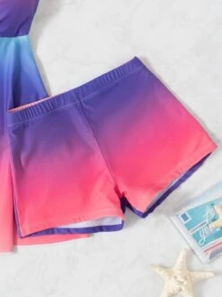 Ombre Tankini Set Wrap Detail Swim Dress & Boxer Shorts 2 Piece Swimsuit -Shein Clothing Store 1642392464c63f99f6a3fa66421a6363ebe88f225a thumbnail 405x552