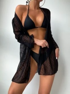 Zebra Striped Mesh Kimono -Shein Clothing Store 16424929782fbff81f2f8fe17a5d520dcc8a3711a6 thumbnail 405x552