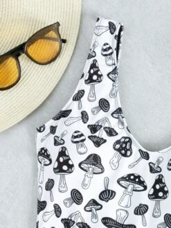 Mushroom Print Cut-out One Piece Swimsuit -Shein Clothing Store 1646274585c2e1ffd3423ea1da9aa864e2708e5c60 thumbnail 405x552