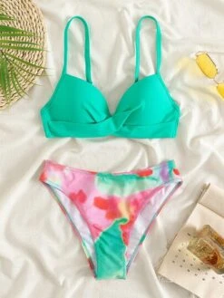 Tie Dye Bikini Set Wrap Push Up Bra Top & Bikini Bottom 2 Piece Swimsuit -Shein Clothing Store 16469960220e87b0c3007b9c78a958dfeca4977961 thumbnail 405x552