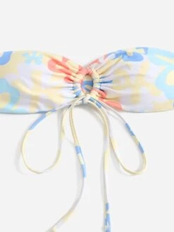 Floral Print Drawstring Bandeau Bikini Swimsuit -Shein Clothing Store 1647825953060d28acbac3d9729f1fbd22139cc7cf thumbnail 405x552
