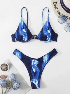 Graphic Print Bikini Set Underwire Bra Top & High Cut Bikini Bottom 2 Piece Swimsuit -Shein Clothing Store 16479411104ffff8b64878eaecea9c375519beac2d thumbnail 405x552
