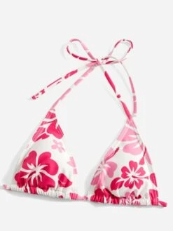 Floral Bikini Set Halter Micro Triangle Bra & Bikini Bottom & Cover Up Skirt 3 Piece Bathing Suit -Shein Clothing Store 1648025862f1c3e7b5d5ae7fec62be11d7f7b6dfca thumbnail 405x552