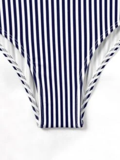 Striped Frill Trim One Piece Swimsuit -Shein Clothing Store 1648790372d6c5645bcfd275c3dbc9d2799afaf9b7 thumbnail 405x552