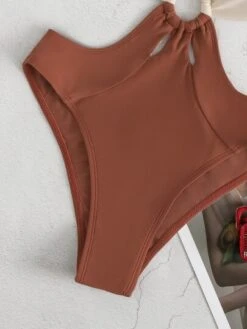 Colorblock Ring Linked Halter One Piece Swimsuit -Shein Clothing Store 1648863051555392e65241093875956b39b0a309e3 thumbnail 405x552