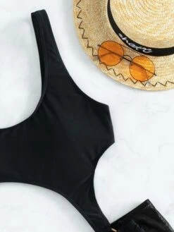 BOUDOIRCORE Cut Out O-ring One Piece Swimsuit & Beach Skirt -Shein Clothing Store 1649209058843a6ba717c83a89b3e2853f7f77bfa0 thumbnail 405x552