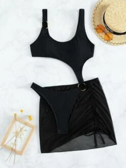 BOUDOIRCORE Cut Out O-ring One Piece Swimsuit & Beach Skirt -Shein Clothing Store 1649209059aa40aee3f5e86c4b515d58394164ebbb thumbnail 405x552