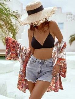 Paisley Print Batwing Sleeve Kimono -Shein Clothing Store 1651814905c5c6184d6a634f34e8baa555f812b8df thumbnail 405x552