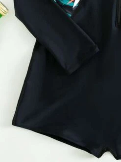 Random Tropical Print Zip Front One Piece Swimsuit -Shein Clothing Store 1652838446963c48f824cd8429f1476acd6b865045 thumbnail 405x552