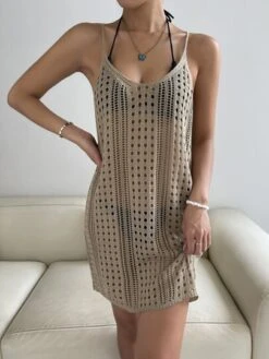 Hollow Out Cover Up Dress Without Bikini -Shein Clothing Store 1654502202eeb06a987676f59c25800c3a73a018c9 thumbnail 405x552