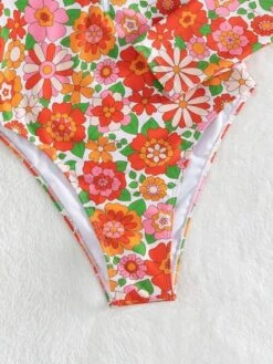 Floral Print Zip Front One Piece Swimsuit -Shein Clothing Store 167029215008fc993327feeb47efa6b53ebd569aab thumbnail 405x552