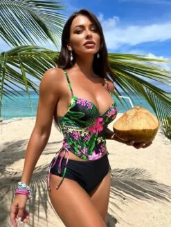 Floral & Tropical Push Up Bikini Swimsuit -Shein Clothing Store 1671096129848541727ace4d23b33c030c72a8cab0 thumbnail 405x552