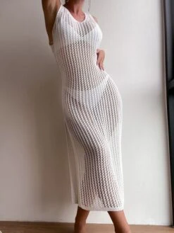 Hollow Out Split Thigh Cover Up -Shein Clothing Store 167144129286b09be462dee8c4ba46ebdcbefb27cd thumbnail 405x552