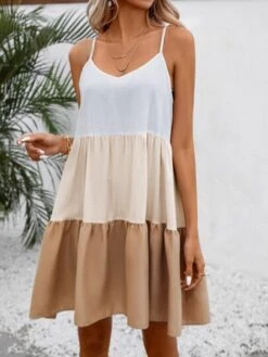 Color Block Cover Up Dress -Shein Clothing Store 16721285682e743bce2ad0acbdad911cd8ffc11b7a thumbnail 405x552