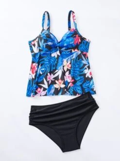 Tropical Print Ruched Bikini Swimsuit -Shein Clothing Store 16740367211679da05476e0168aefe1319e9d9ed2f thumbnail 405x552