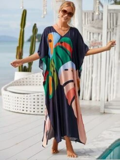 Leaf Print Cover Up -Shein Clothing Store 16748855214a27be74ed579ecb312ef83c6185a268 thumbnail 405x552