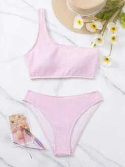 Textured One Shoulder Bikini Swimsuit -Shein Clothing Store 16753921947d9ddfcf2cfb17d7ff057154ba924a53 thumbnail 405x552