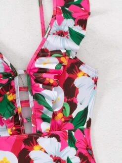 Floral Print Ruffle Trim One Piece Swimsuit -Shein Clothing Store 16762707782ac6804bfdbf8d40e9abb85fcab01553 thumbnail 405x552