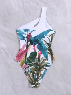 Tropical Print Ring Linked One Piece Swimsuit -Shein Clothing Store 1676872363f0017491758ebb13e51cd836aff695ee thumbnail 405x552