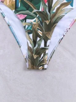 Tropical Print Ring Linked One Piece Swimsuit -Shein Clothing Store 1676872366515e4205e03ce9642e27d4939a7a1d1e thumbnail 405x552