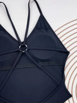 Ring Linked One Piece Swimsuit -Shein Clothing Store 16769435043c4fa7d9a21918006666d1d24dcb3ca0 thumbnail 405x552