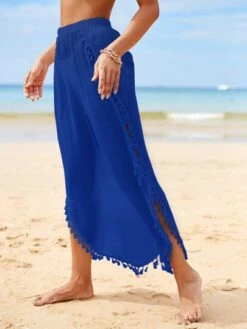 Tassel Trim Split Thigh Cover Up Pants -Shein Clothing Store 1677075825ce924b579a6e006c32918ef1ad3c6868 thumbnail 405x552