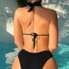 Chain Linked Halter Bikini Swimsuit