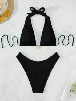 Chain Linked Halter Bikini Swimsuit -Shein Clothing Store 1677130429a5a9235aa529209f966ea5674ae1942a thumbnail 405x552