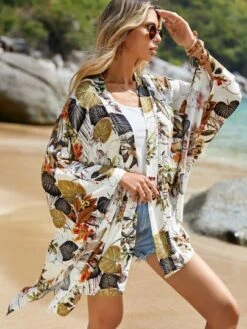 SHEIN VCAY Tropical Print Batwing Sleeve Kimono -Shein Clothing Store 16775617079bbcafaba393c1b726530d14f10d86f6 thumbnail 405x552