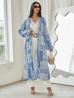 SHEIN Mulvari Paisley Patchwork Print Open Front Kimono -Shein Clothing Store 1678093730a9e9d9444b18c2b0bc5a55f5cb23307b thumbnail 405x552