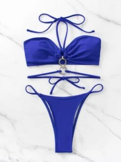 Ring Linked Halter Bikini Swimsuit -Shein Clothing Store 16786953116df54efab63295cbf67381d0782fc942 thumbnail 405x552