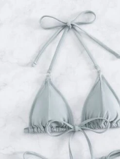 Knot Detail Halter Triangle Bikini Swimsuit -Shein Clothing Store 167876784343a513b2cf7ec87a094bb47d395cc076 thumbnail 405x552