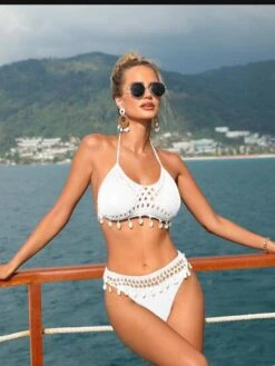 Crochet Shell Decor Halter Bikini Swimsuit -Shein Clothing Store 16788568612ff00c7aa690663af42bd4cd7359bf66 thumbnail 405x552