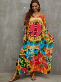Tie Dye Cover Up Dress -Shein Clothing Store 1680160172ef2771428062dc802ab7d980a76c8357 thumbnail 405x552