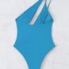 BOUDOIRCORE Cut Out One Shoulder One Piece Swimsuit