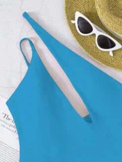 BOUDOIRCORE Cut Out One Shoulder One Piece Swimsuit -Shein Clothing Store 1680402986e9855795869d09f2988cf491ef816fb3 thumbnail 405x552