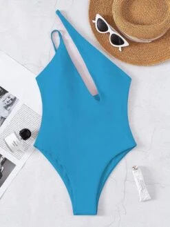 BOUDOIRCORE Cut Out One Shoulder One Piece Swimsuit -Shein Clothing Store 1680402988713159e0d84a583b26a8ced6497990a7 thumbnail 405x552