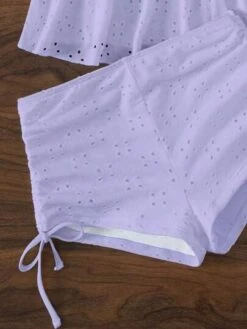 Eyelet Embroidery Scallop Trim Push Up Shorts Bikini Swimsuit -Shein Clothing Store 168074498682f00f4f55ec7427211c4f9d4ff9e6a3 thumbnail 405x552