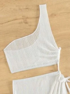 One Shoulder Drawstring Side Cover Up -Shein Clothing Store 1680864243b4f1d170202a7f73983dd0cd6b01fc31 thumbnail 405x552