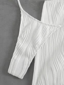 BOUDOIRCORE Plain Halter Bikini Swimsuit With Beach Skirt -Shein Clothing Store 16810905874de653e5dc0fd60980bab4fdaa723d4e thumbnail 405x552