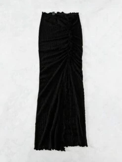 Lettuce Trim Ruched Front Split Thigh Cover Up Skirt -Shein Clothing Store 168197898799cb0a1e23c29612df4a69a684a4865c thumbnail 405x552