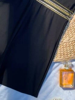 Contrast Mesh Criss Cross One Piece Swimsuit -Shein Clothing Store 1682144729b5f13d3560f08fcdd2f577ef3fd906ee thumbnail 405x552