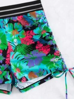 Tropical Print Push Up Shorts Bikini Swimsuit -Shein Clothing Store 1682302740fdce4b338a0c27ab46bce8e23674904f thumbnail 405x552