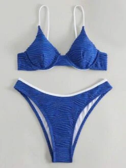 Contrast Binding Underwire Bikini Swimsuit -Shein Clothing Store 1682333984e98f9e9aa86b9ed7bd68a796c87eb58b thumbnail 405x552