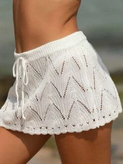 Hollow Out Scallop Trim Cover Up Skirt -Shein Clothing Store 16831641706fbfd4ca7745a796b36368736d470106 thumbnail 405x552