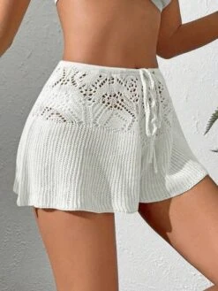 Hollow Out Cover Up Shorts -Shein Clothing Store 1684115547264ea996ff184c7268c8659290d3955a thumbnail 405x552